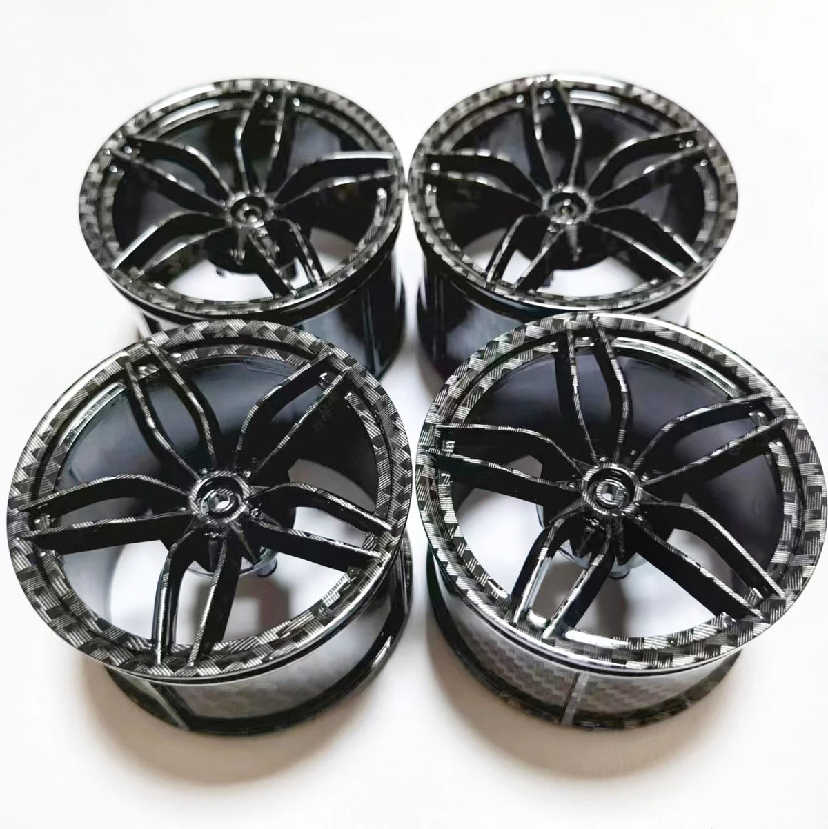 Accessoires effet fibre de carbone pour voitures MOC – Pièces de personnalisation