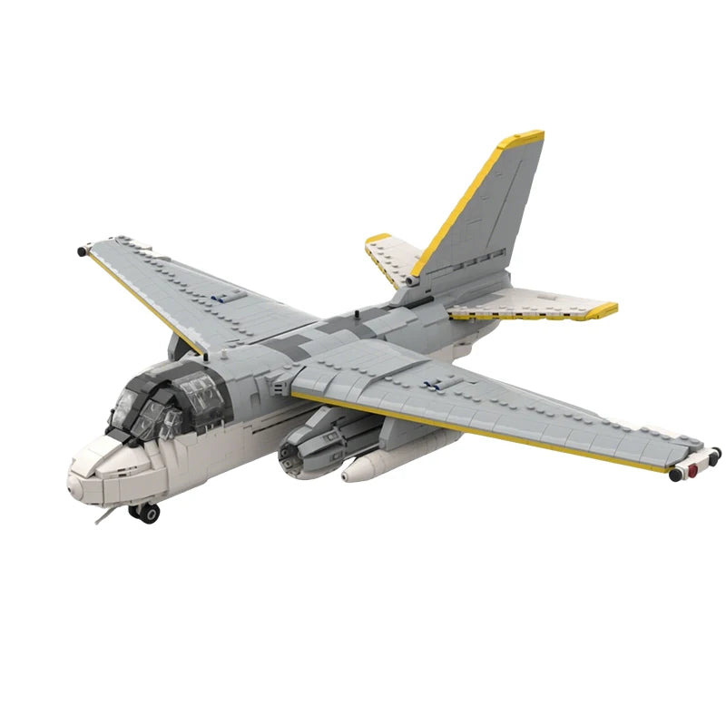 ✈️ Avion de Chasse MOC – Kit de Construction 2092 Pièces – Échelle 1:35