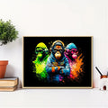 Puzzle Gorille Graffiti Coloré – 500 ou 1000 pièces