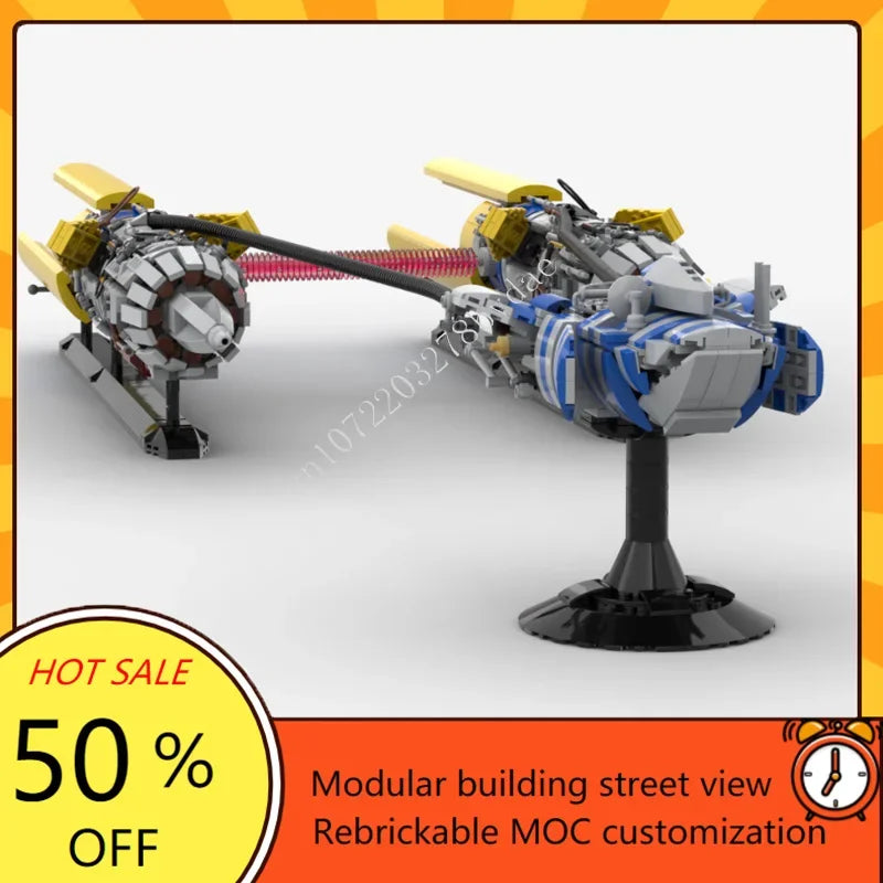 Vaisseau spatial MOC à construire – 3 252 pièces – Modèle de collection