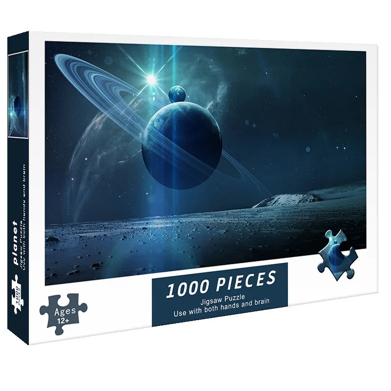 Puzzle Adulte 1000 Pièces – Collection Planètes & Espace – Défi Relaxant et Décoratif