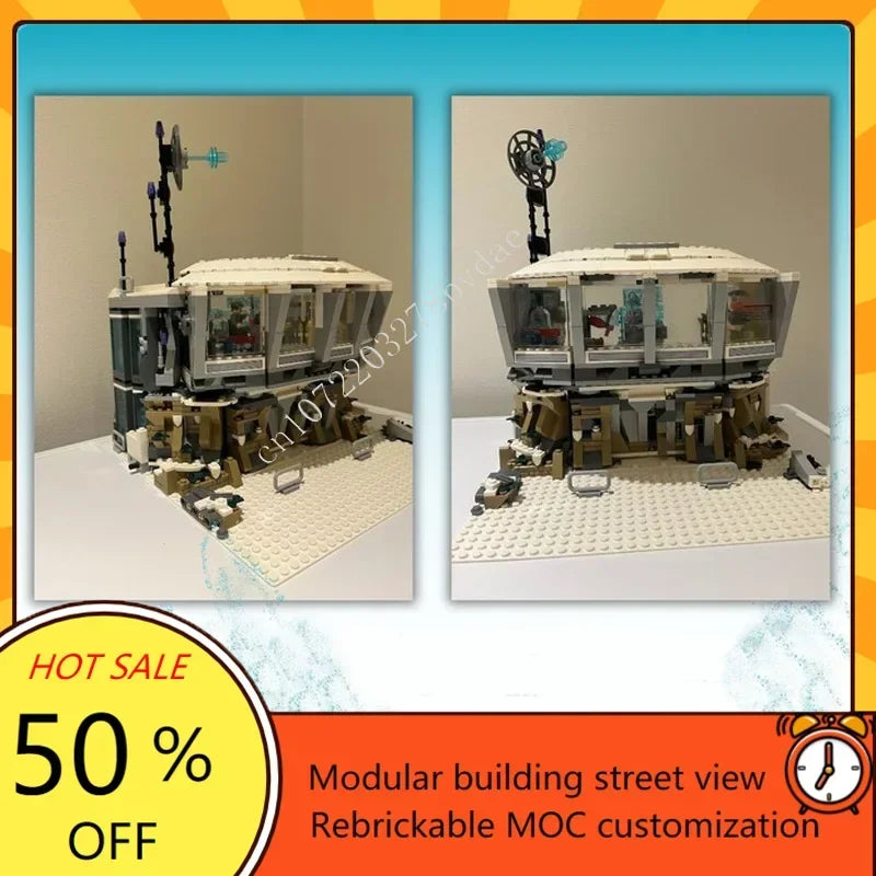 Maison moderne avec atelier – Kit de construction MOC 979 pièces