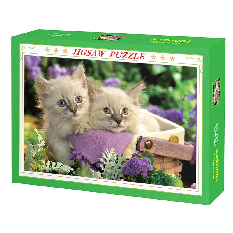 Puzzle Peintures Célèbres – Paysages & Personnages – 1000 Pièces