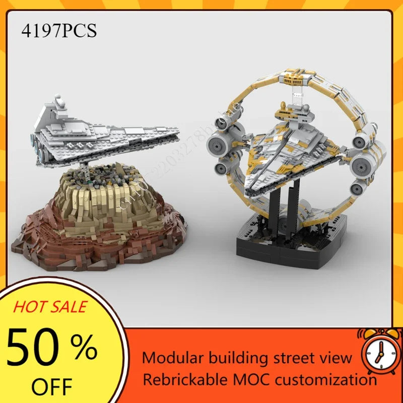 Collection spatiale MOC – Vaisseaux et station de combat à construire