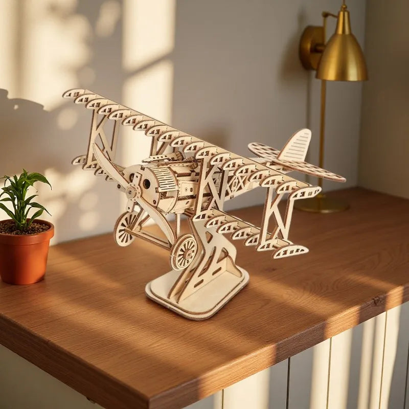 Puzzle 3D en Bois à Construire