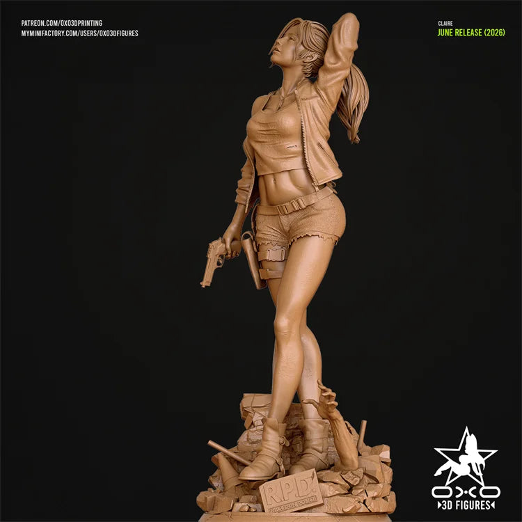 Figurine 3D en résine à assembler et peindre – Kit de modélisme personnalisable