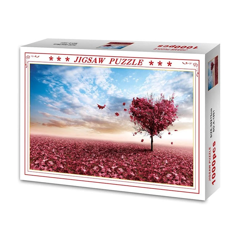 Puzzle Peintures Célèbres – Paysages & Personnages – 1000 Pièces