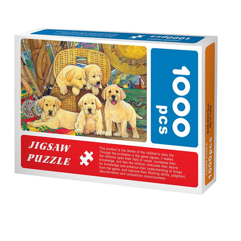Puzzle Peintures Célèbres – Paysages & Personnages – 1000 Pièces