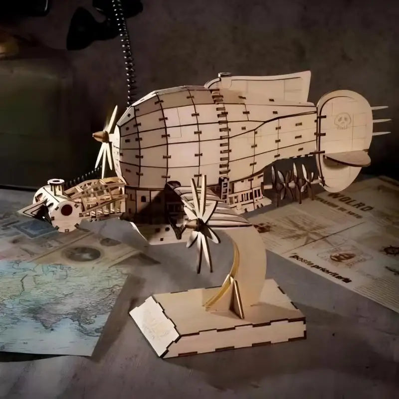 Maquette 3D en Bois à Construire