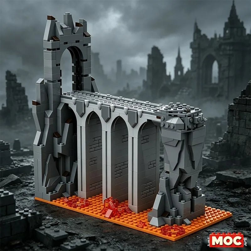 Diorama Fantastique à Construire – 417 pièces | Briques MOC