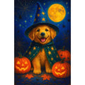 Puzzle Halloween Chat Noir & Citrouilles – 500 à 2000 Pièces