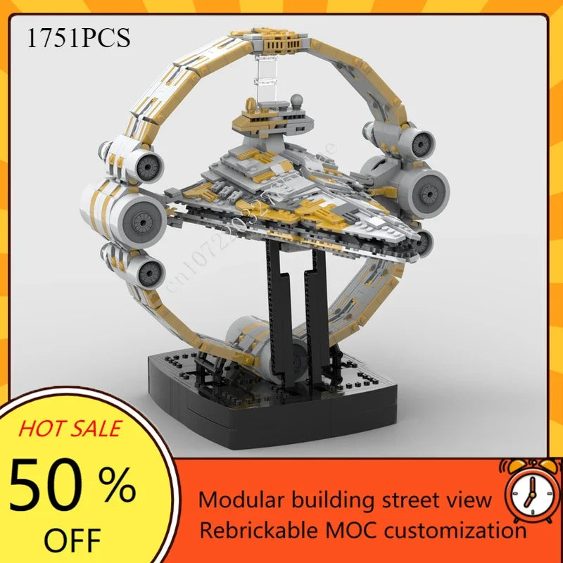Collection spatiale MOC – Vaisseaux et station de combat à construire