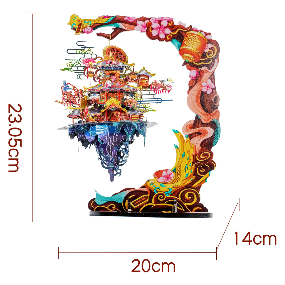Puzzle 3D en métal – Pavillon du mariage fantastique à assembler