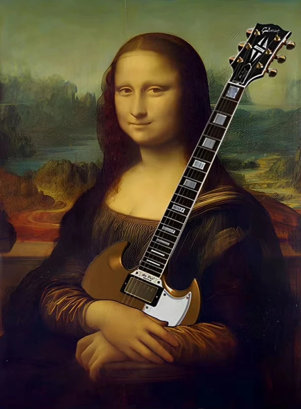 Puzzle 2D Œuvres d'art célèbres – Mona Lisa, Picasso et Van Gogh – 1 000 pièces