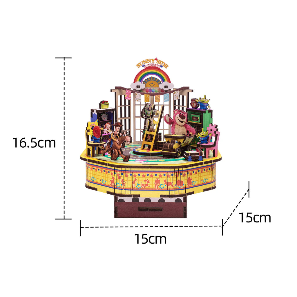Boîte à Musique Toy Story – Puzzle 3D à Construire – Kit DIY