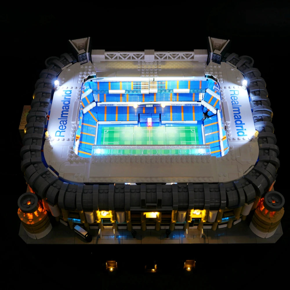 Kit d’éclairage LED pour stade Santiago Bernabéu en briques – Modèle 10299