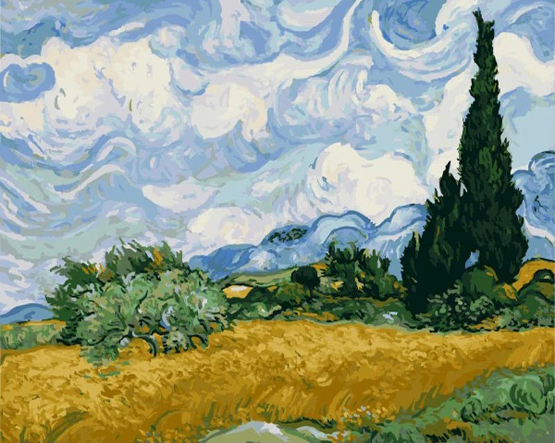 Puzzle Van Gogh – Paysage Artistique – 1000 Pièces