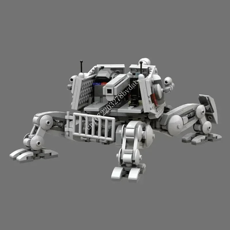 Marcheur d’artillerie futuriste en briques MOC – 644 pièces – Modèle à construire