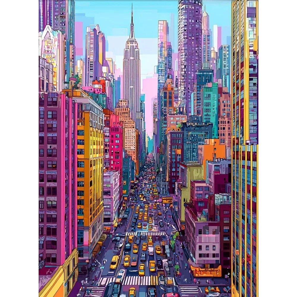 Puzzle Skyline de New York – 500 à 2000 Pièces