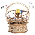 Boîte à musique mécanique – Puzzle 3D en bois à construire