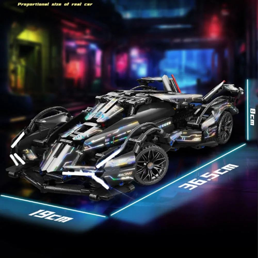 🏎️ Supercar 1:14 – Kit de Construction 1148 Pièces