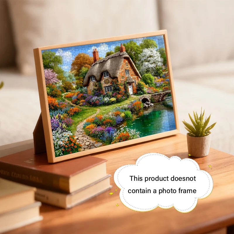 Puzzle Chalet Rustique 1000 mini-pièces | Puzzle adulte