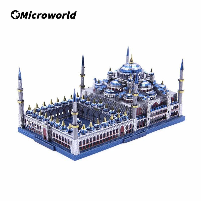 Puzzle 3D en métal – Monuments célèbres à construire
