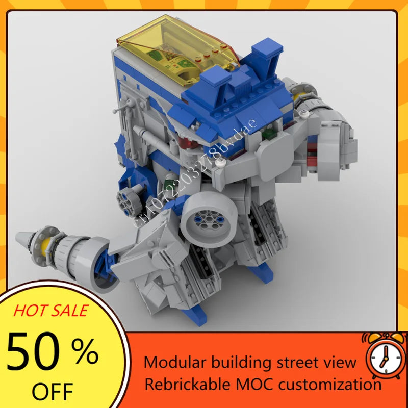 Robot mineur spatial MOC – 856 pièces – Kit de construction en briques