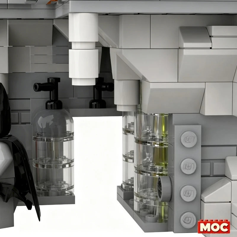 Laboratoire futuriste à construire – Kit MOC 621 pièces