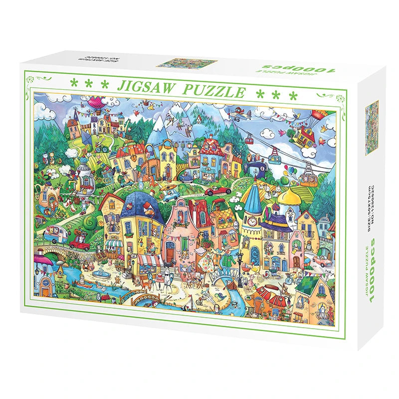 Puzzle Peintures Célèbres – Paysages & Personnages – 1000 Pièces