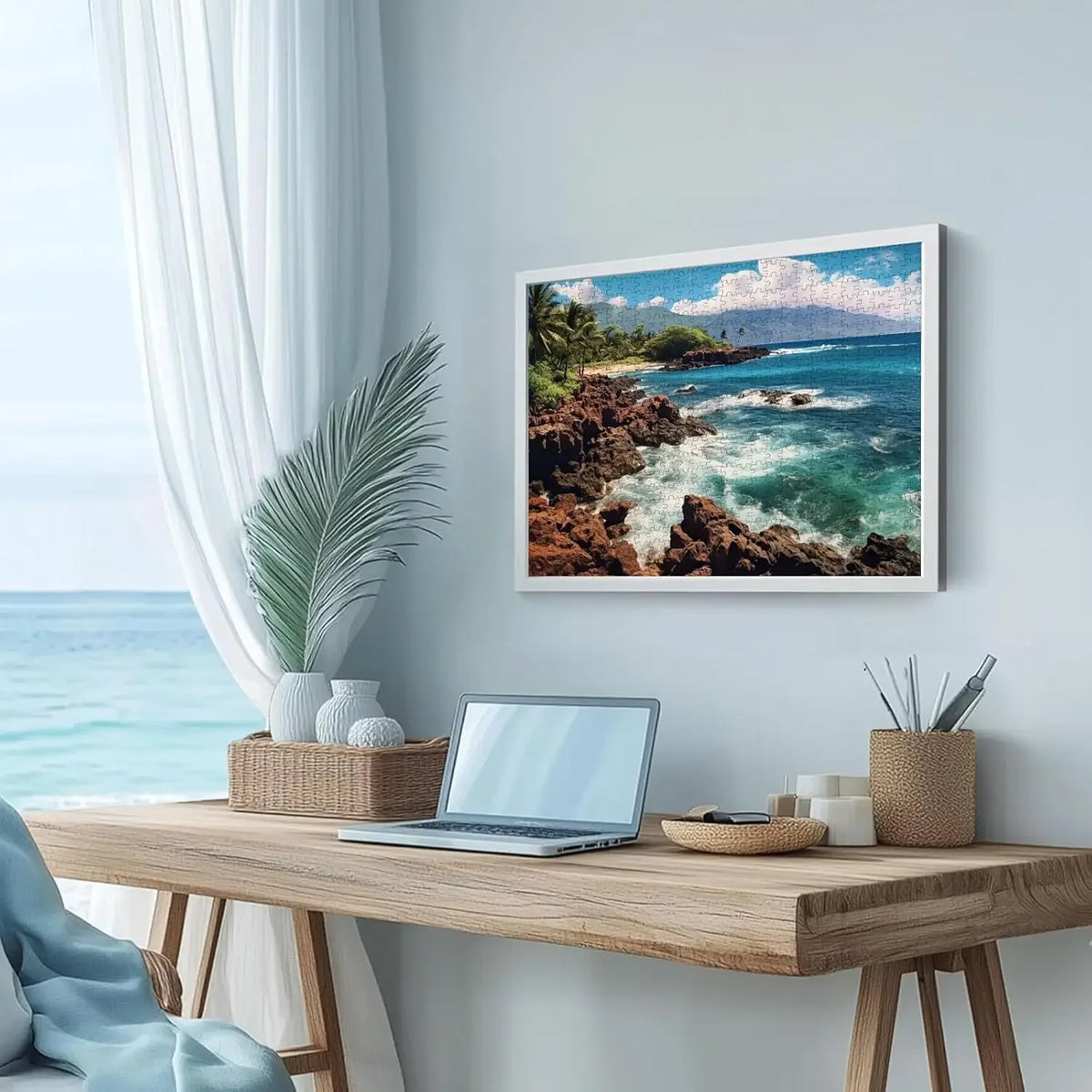 Puzzle Paysage Plage – 120 à 1314 Pièces | Décoration Bord de Mer & Jeu de Réflexion