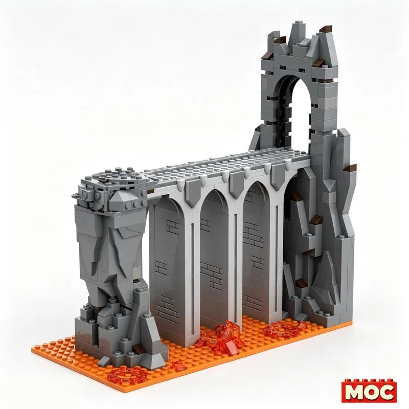 Diorama Fantastique à Construire – 417 pièces | Briques MOC