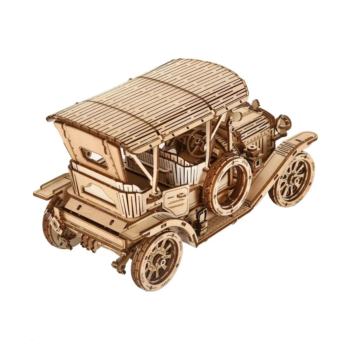 Puzzle 3D en Bois à Assembler – Maquette DIY – Défi de Logique & Créativité