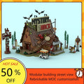 Cabane mystérieuse en forêt MOC – 3 874 pièces