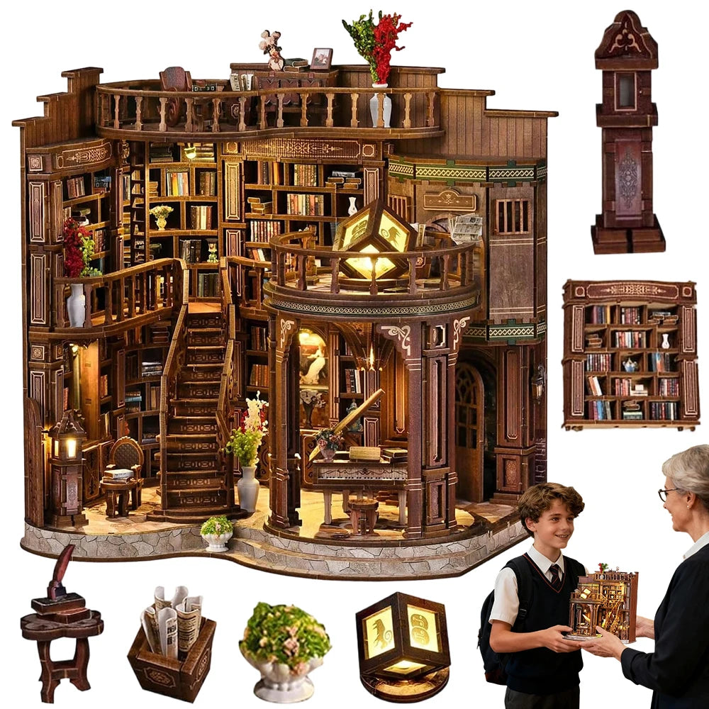 Puzzle 3D en Bois à Construire