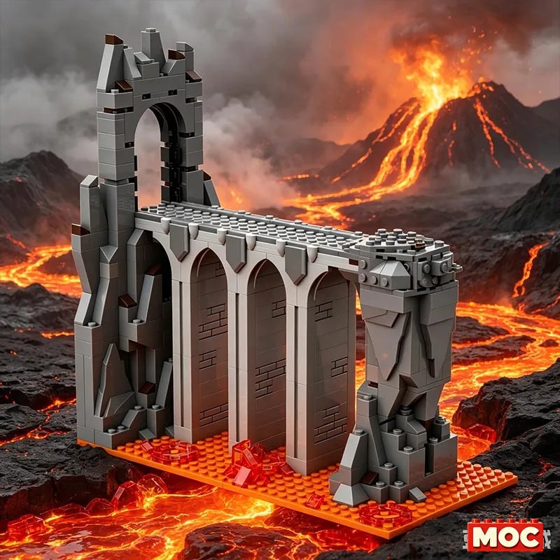 Diorama Fantastique à Construire – 417 pièces | Briques MOC