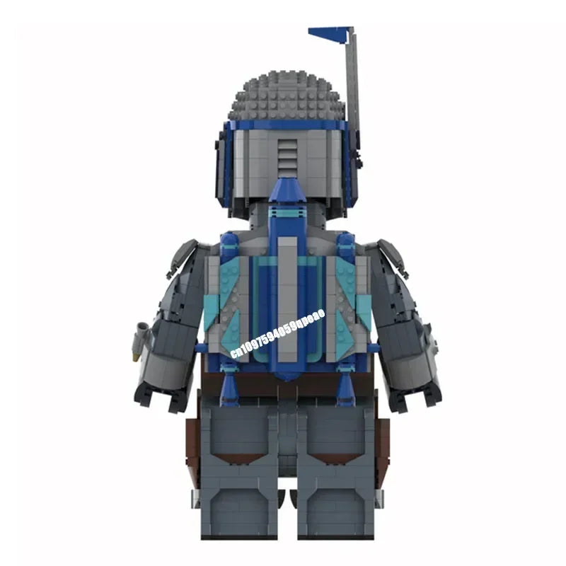 Guerrier galactique à construire – Maquette MOC 2486 pièces