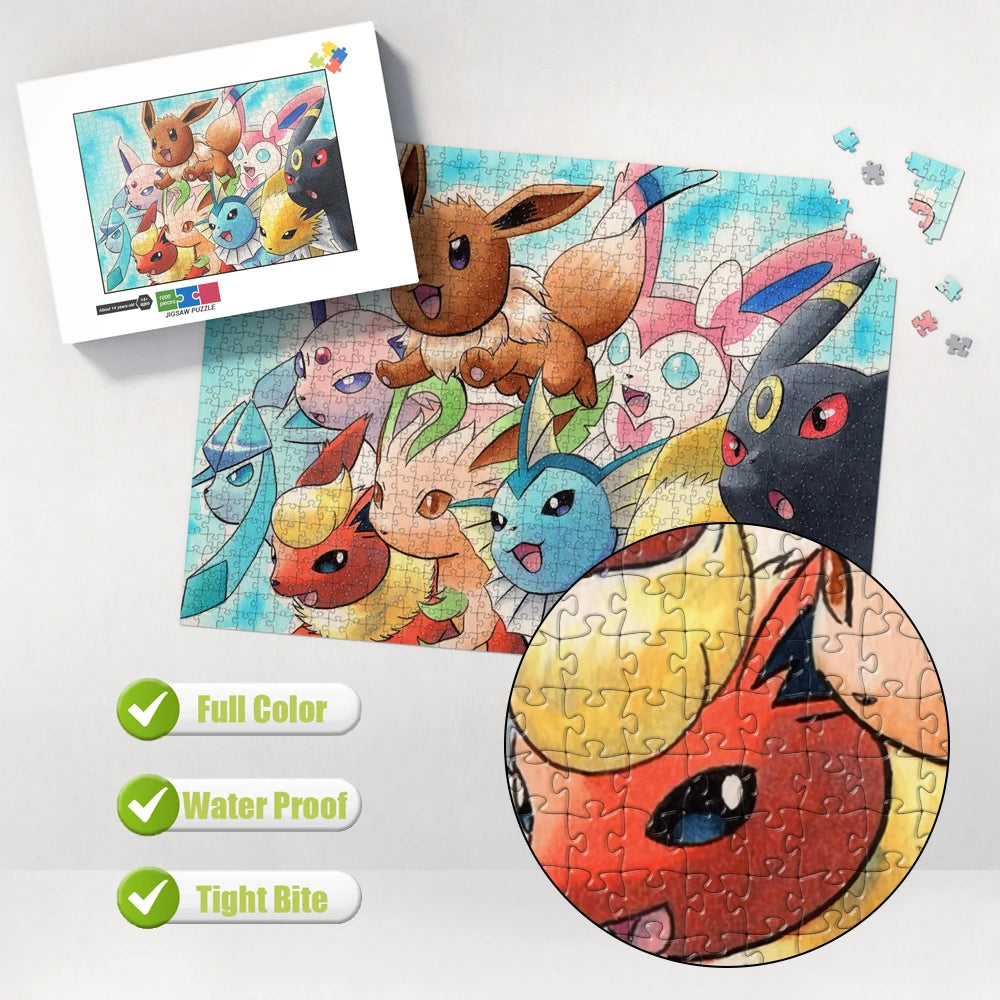 Puzzle Pokémon 1000 Pièces – Personnages Anime