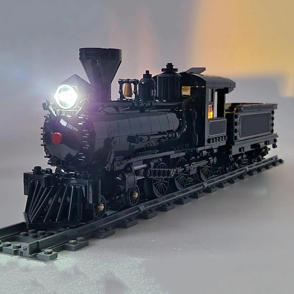 Locomotive à vapeur à construire – 948 pièces – Kit de construction MOC