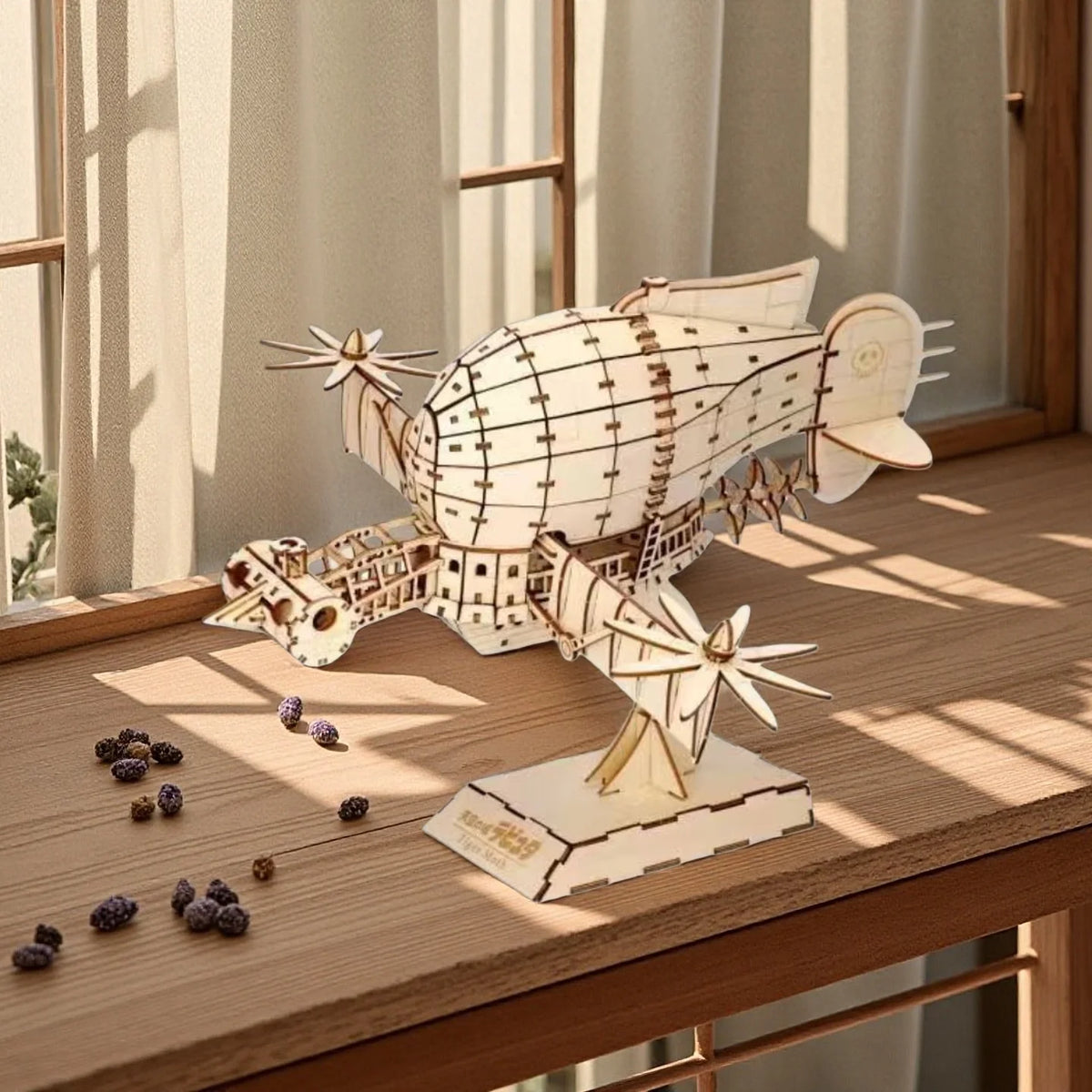Maquette 3D en Bois à Construire