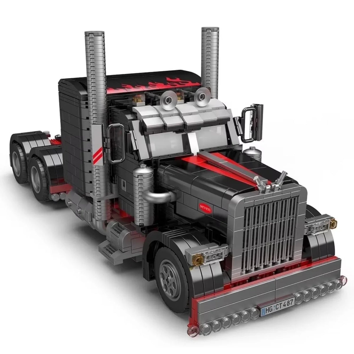 Camion à Construire – Maquette 1814 Pièces en Blocs de Construction