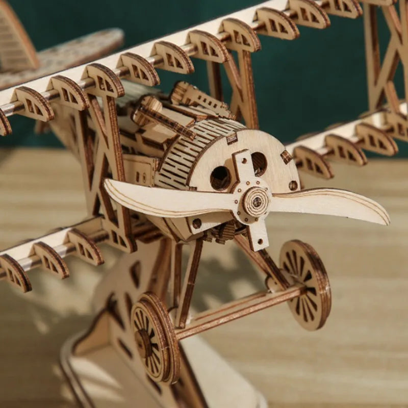 Puzzle 3D en Bois à Construire