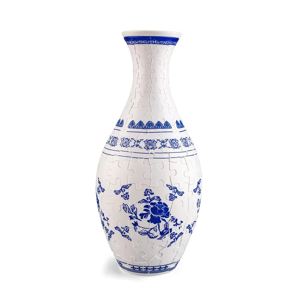 Vase Puzzle 3D à Construire – 160 Pièces