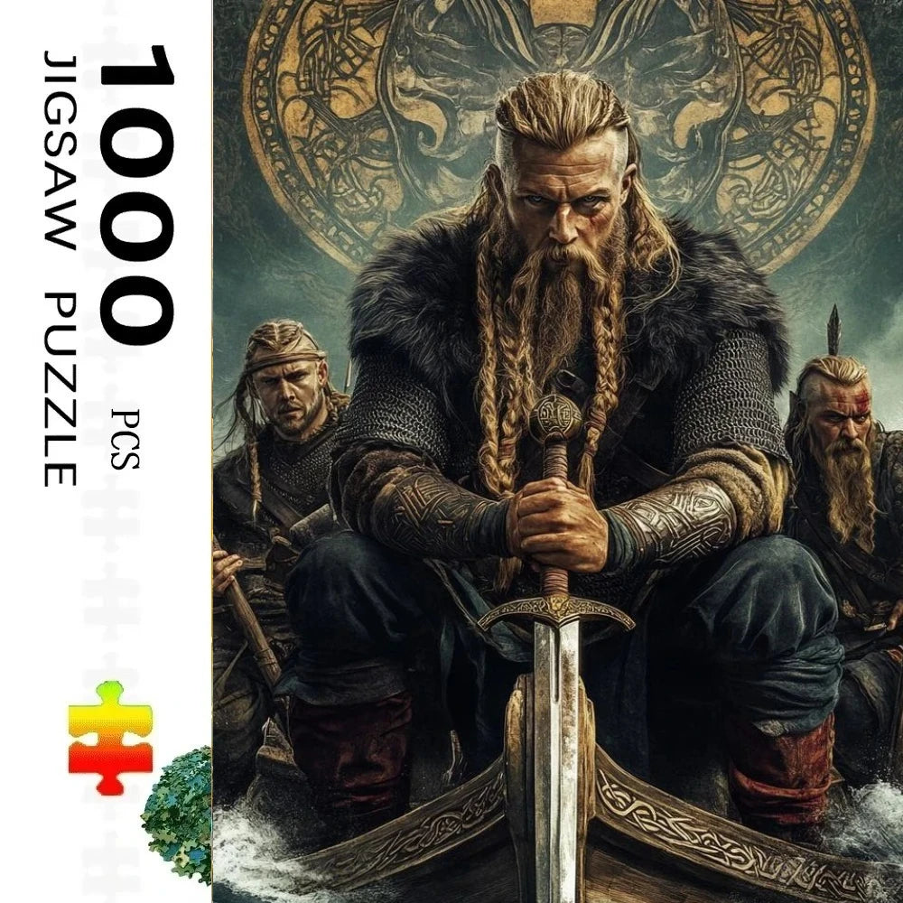 Puzzle Vikings 500 Pièces – Défi pour Adultes et Activité en Famille
