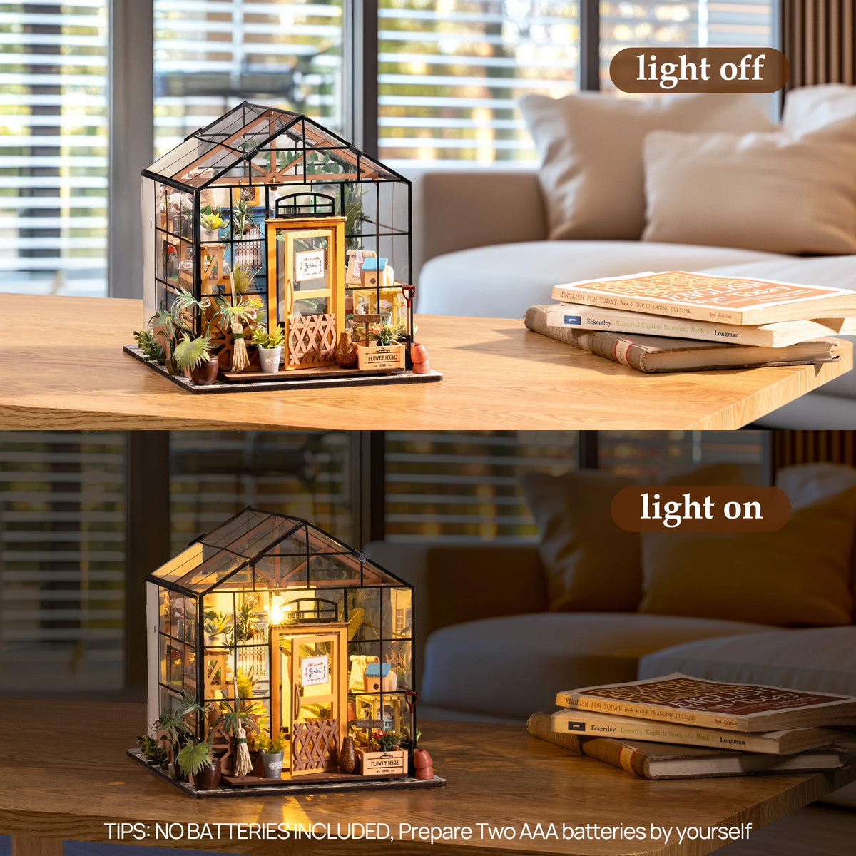 Serre Miniature DIY en Bois