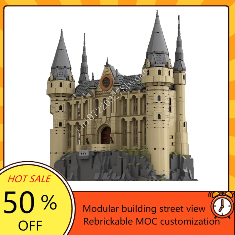 Château médiéval à construire – Kit MOC 3607 pièces