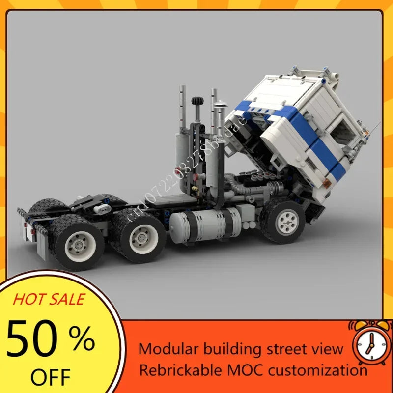 Camion américain à construire – Kit MOC 1265 pièces