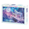Puzzle Loups Blancs – 1000 pièces | 75 × 50 cm