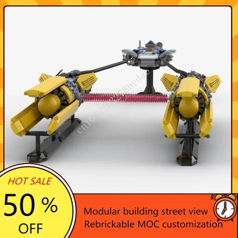 Vaisseau spatial MOC à construire – 3 252 pièces – Modèle de collection