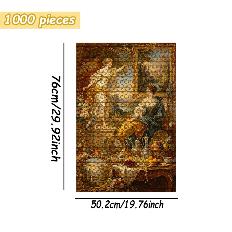 Puzzle Jardins européens du XVIIIe siècle – 108 à 1 000 pièces – Difficulté élevée